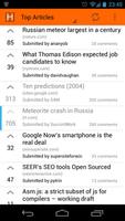 Hacker News Android Affiche