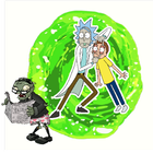 Mini Rick and Mini Morty vs Zombies icône