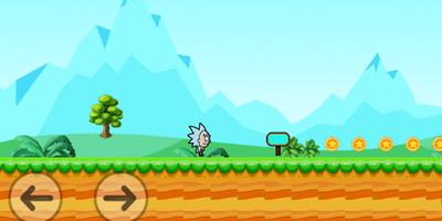 Rick New 2D Adventure Offline Game Easy Runner 👀 screenshot 1