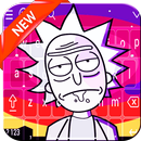 keyboard for rick and morty wallpaper new-APK