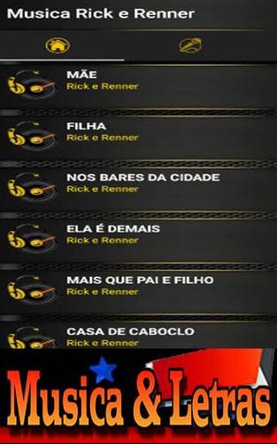 Rick e Renner Musica Sertanejo Mp3 for Android - APK Download