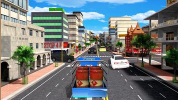 City Rickshaw Cargo Transport: Driver Simulator 3D পোস্টার