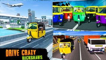 Extreme Rickshaw Traffic Challenge 2017 poster