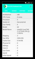 AZ CPU Hardware Info screenshot 1