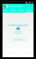 AZ CPU Hardware Info capture d'écran 3