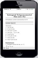 Integral Trigonometri Sin (ax+b) capture d'écran 2