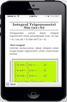 Integral Trigonometri Sin (ax+b) capture d'écran 3