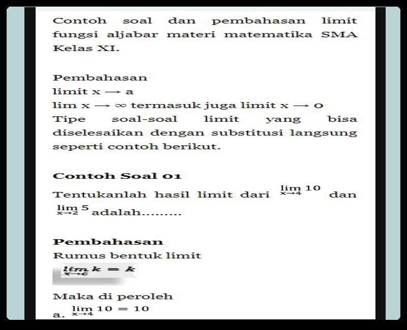 Contoh Soal Dan Pembahasan Turunan Fungsi Trigonometri ...