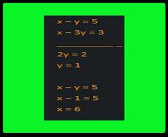 Sistem Persamaan Linear dan Kuadrat screenshot 2