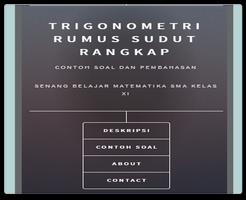 Trigonometri Rumus Sudut Rangkap poster
