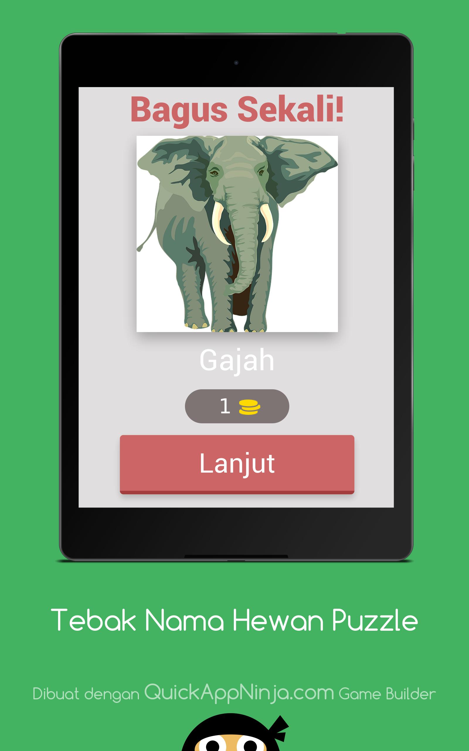 Tebak Gambar Gajah Tebak Gambar