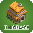 New COC Town Hall 6 Base أيقونة
