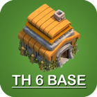 New COC Town Hall 6 Base ícone
