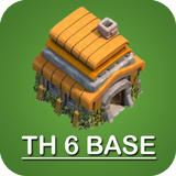 New COC Town Hall 6 Base icono