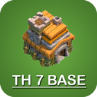 New COC Town Hall 7 Base ícone
