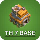 New COC Town Hall 7 Base আইকন