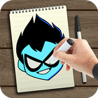 How To Draw_Teen Titans Go أيقونة