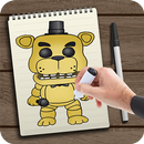 how to draw fnaf step by step APK