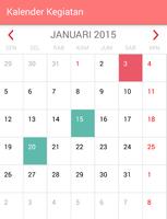 Kalender Indonesia Kegiatan Affiche