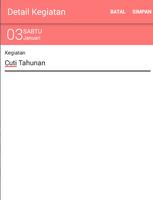 برنامه‌نما Kalender Indonesia Kegiatan عکس از صفحه