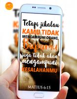 Gambar Kutipan Firman Tuhan poster