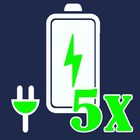 Ultra Fast Charging : Super Fast 5x icon