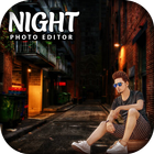 Night Photo Editor icône