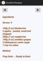 Smoothie Recipes скриншот 3