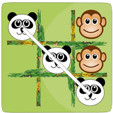 Panda Monkey adventure icône