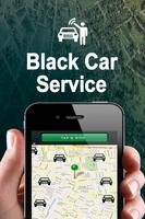 Black Car Service Affiche