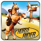 Extreme Horse Riding Wild Safari Animal Hunting 3D icône