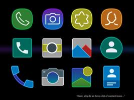 Nadeon - A Neon Icon Pack capture d'écran 1