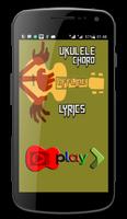 Ukulele Chord and Lyrics Affiche