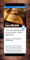 Cara Menghafal Alquran poster