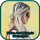 Boho And Hippie Hairstyle ícone