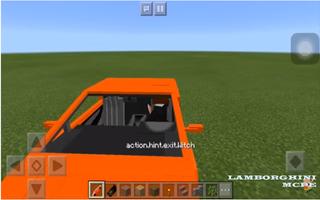 Car Elite Sport Lamborghini for MCPE add-on Screenshot 1