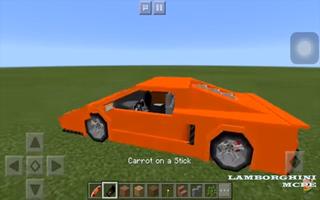 Car Elite Sport Lamborghini for MCPE add-on Screenshot 2