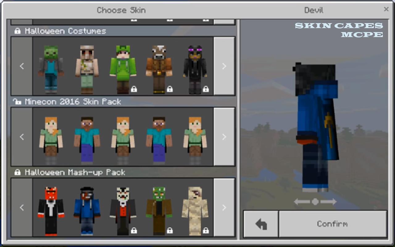 Custom Skin In Capes for MCPE for Android - APK Download