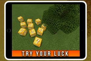 LuckyBlock-Mod para Minecraft PE Poster