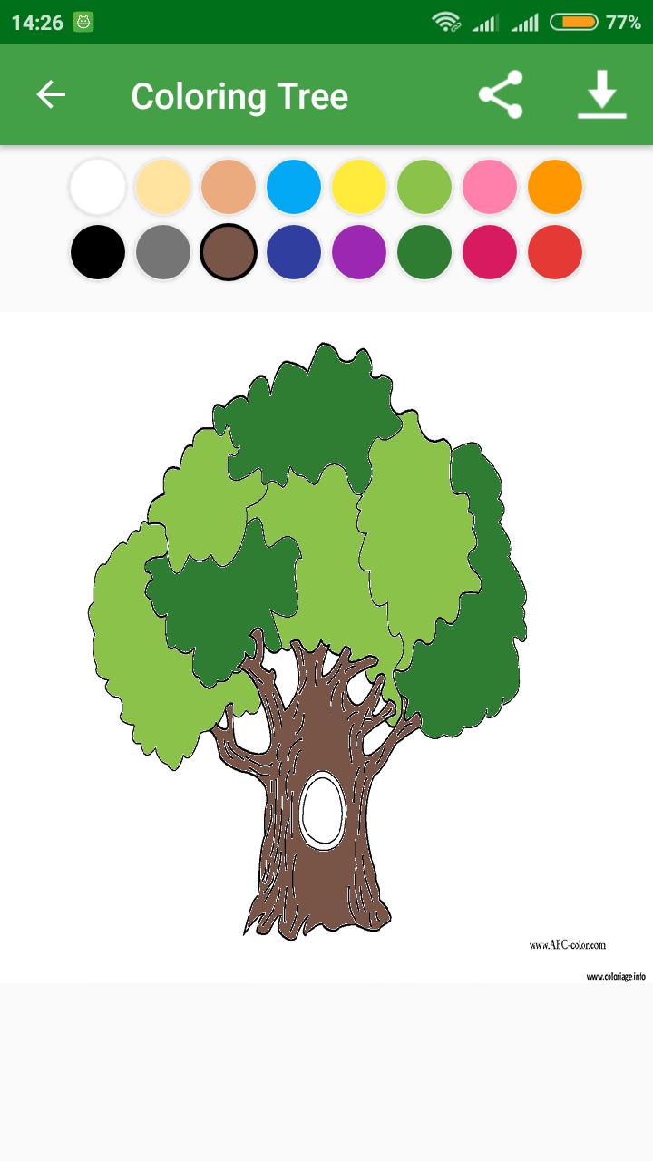 Pohon Mewarnai for Android APK Download