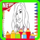 آیکون‌ Coloring Barbie