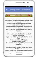 George Jones Lyrics スクリーンショット 1