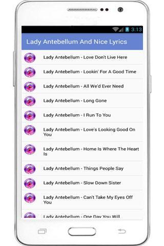 Lady Antebellum Lyrics For Android - Apk Download