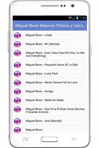 Miguel Bose Letras Y Accesos APK for Android Download