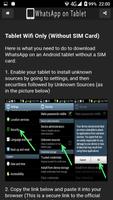 Run whatsapp on android tablet 海报