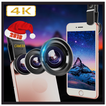 Câmera Zoom 4K HD