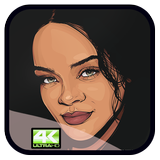 Rihanna Wallpapers icône