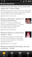 Rihanna Magyar Hírek poster
