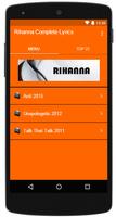 Rihanna Complete Lyrics 海报