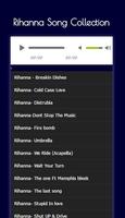 Rihanna Song Collection اسکرین شاٹ 1